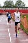 Oliver James (Gateshead College) winning the 800 metres, British College Championships, Gateshead International Stadium.